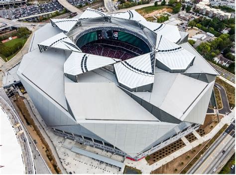 mercedes benz stadium goldyard